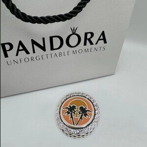 Pandora Fort.Myers Travel Location City Bead Charm Exclusive Charm S925 Silver